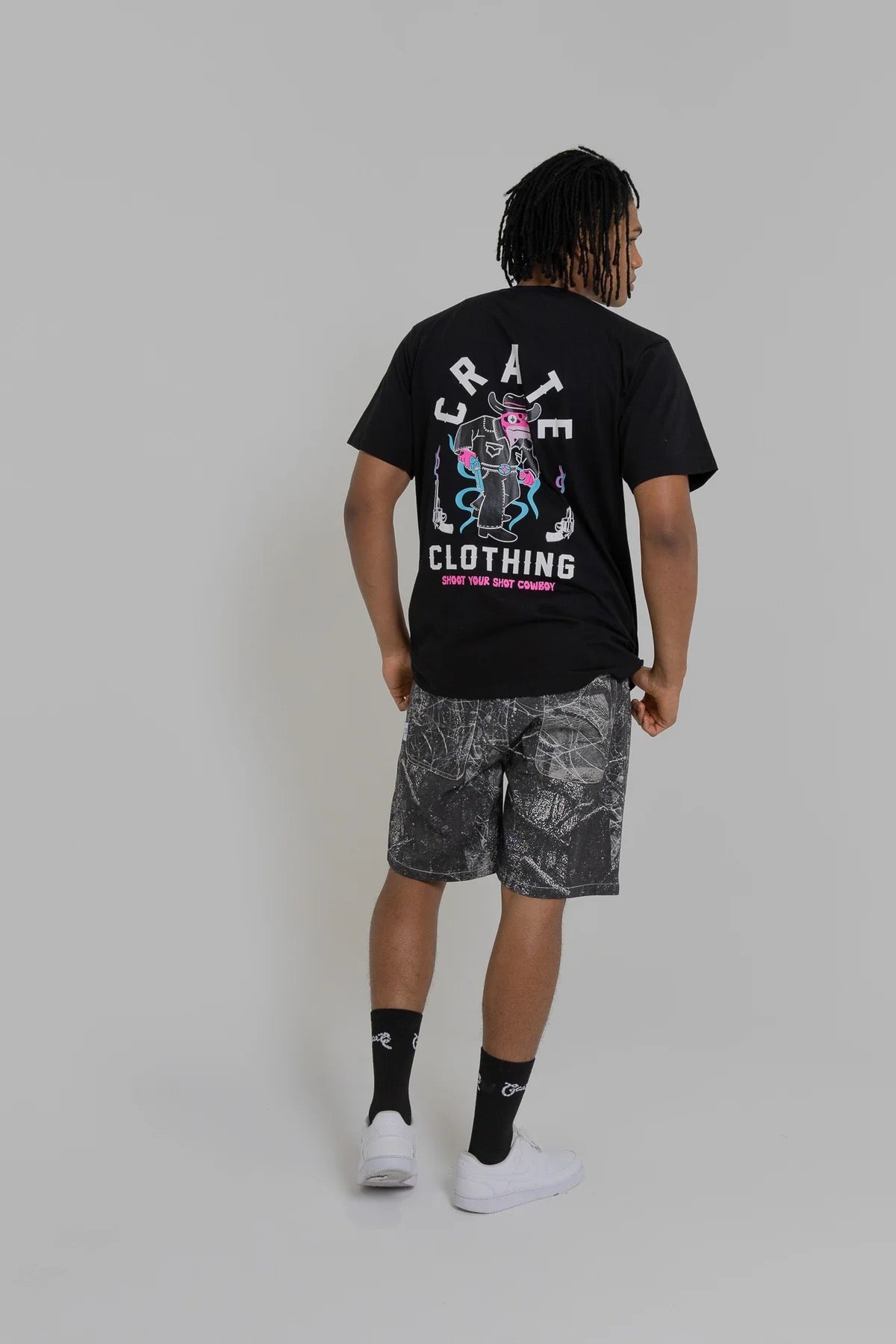 Crate Shoot Your Shot T-Shirt Black