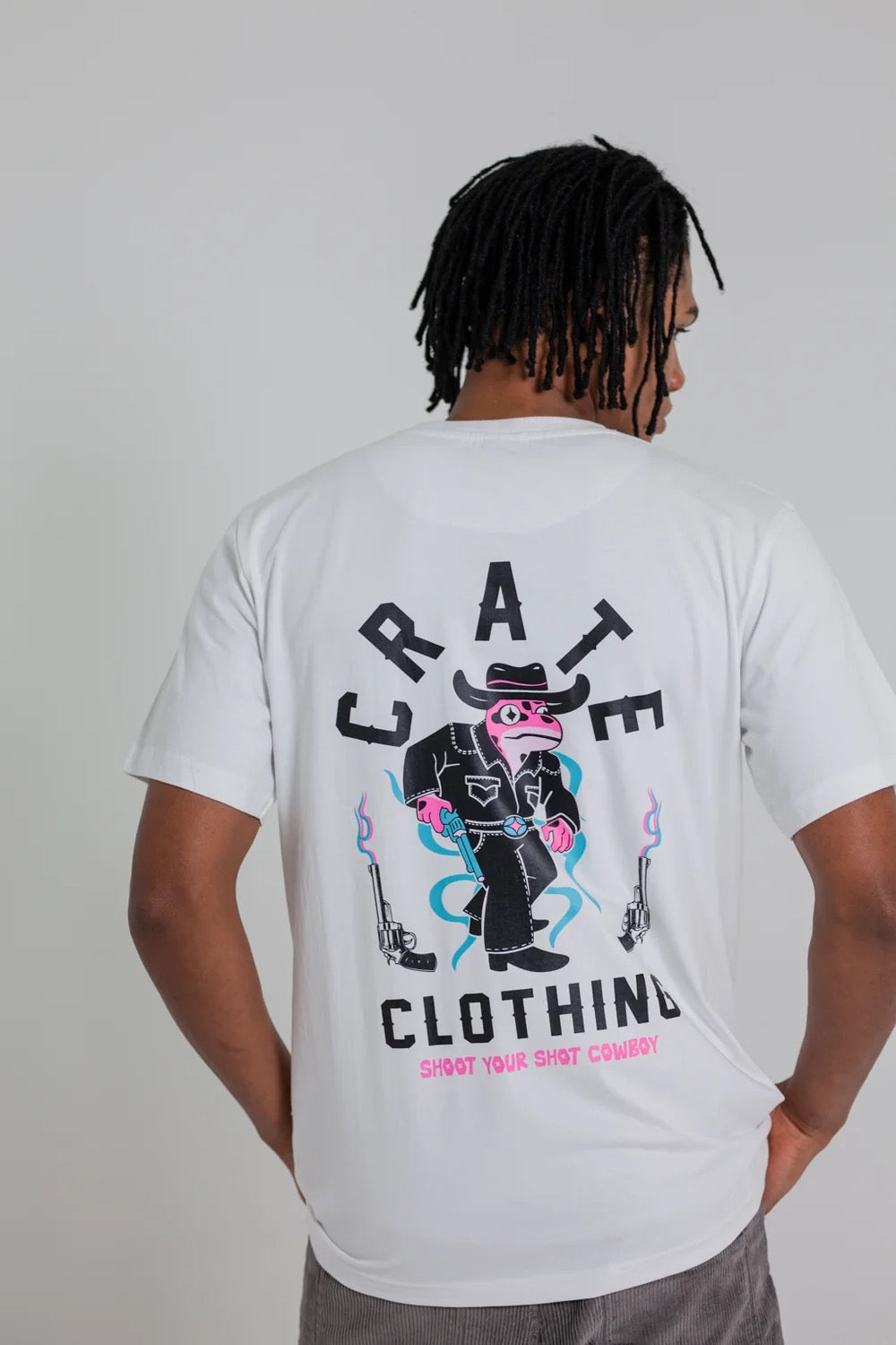 Crate Shoot Your Shot T-Shirt White