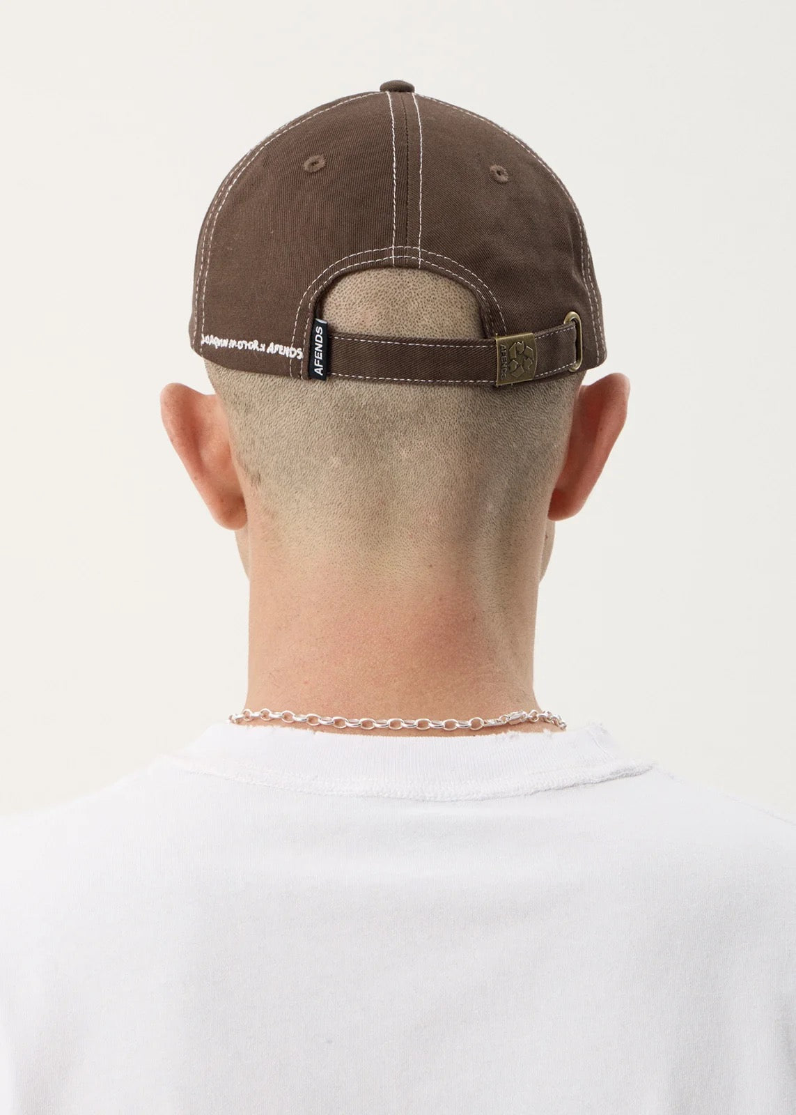 Afends Breathe Six Panel Cap Coffee