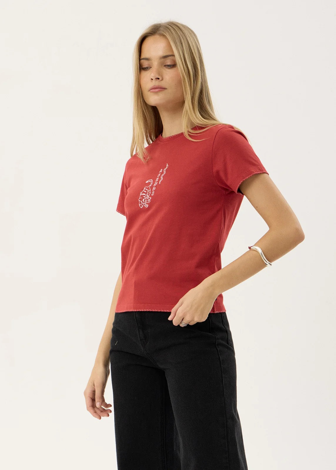 Afends Real Life Regular Tee - Vintage Ketchup