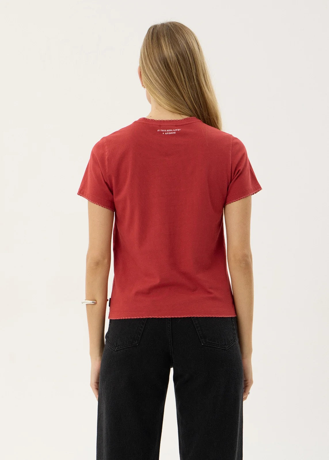 Afends Real Life Regular Tee - Vintage Ketchup