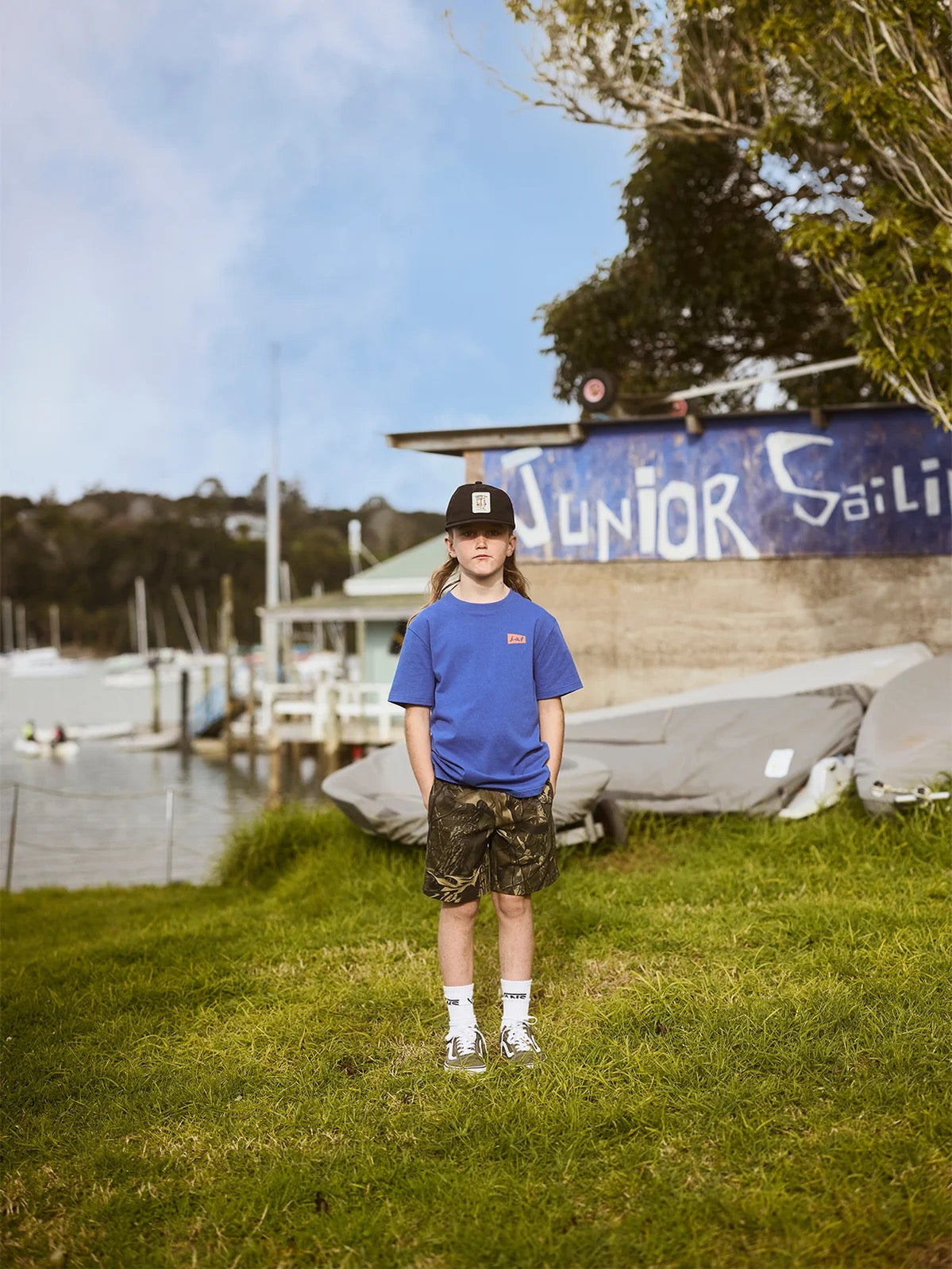 Just Another Fisherman Mini Shipyard Short Oak Camo