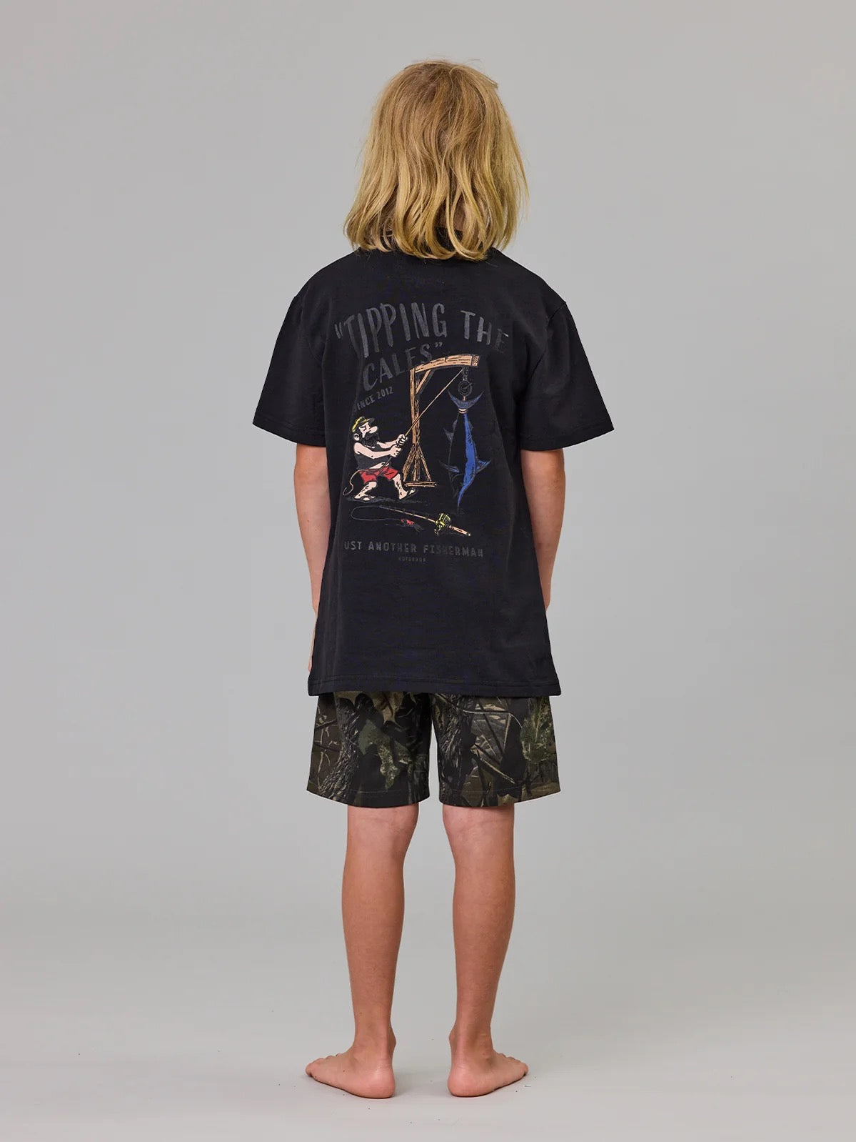 Just Another Fisherman Mini Shipyard Short Oak Camo