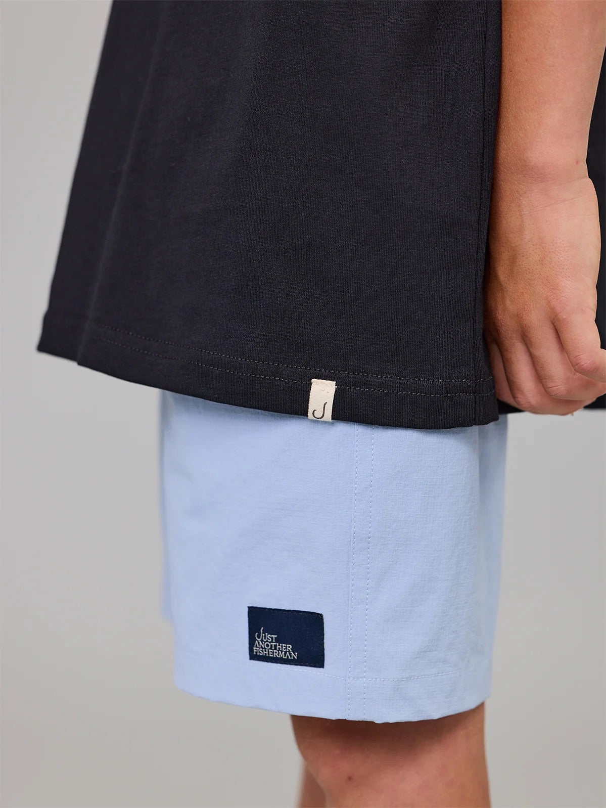 Just Another Fisherman Mini Crewman Short Light Blue