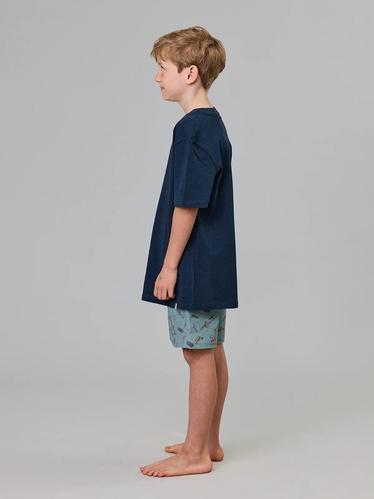 Just Another Fisherman Mini Tipping The Scales Shorts Green