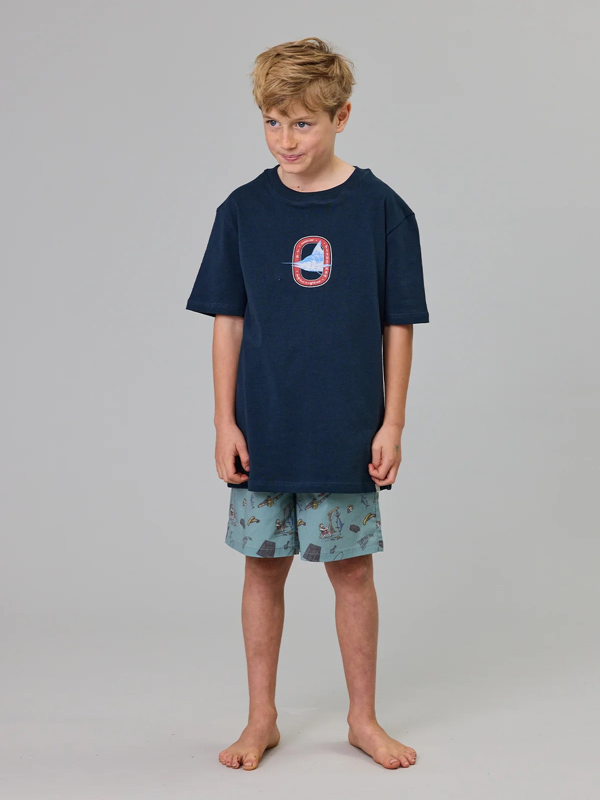 Just Another Fisherman Mini Tipping The Scales Shorts Green