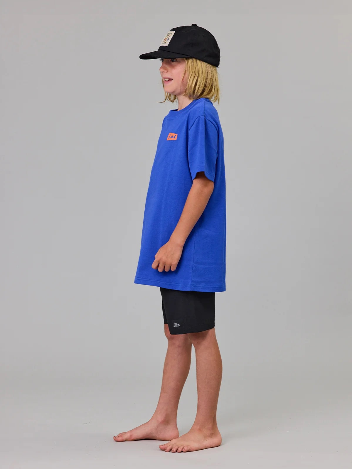 Just Another Fisherman Mini Apologies Tee Cobalt