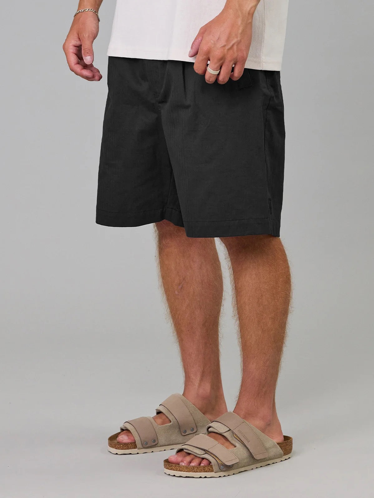 Just Another Fisherman Herring Shorts- Black