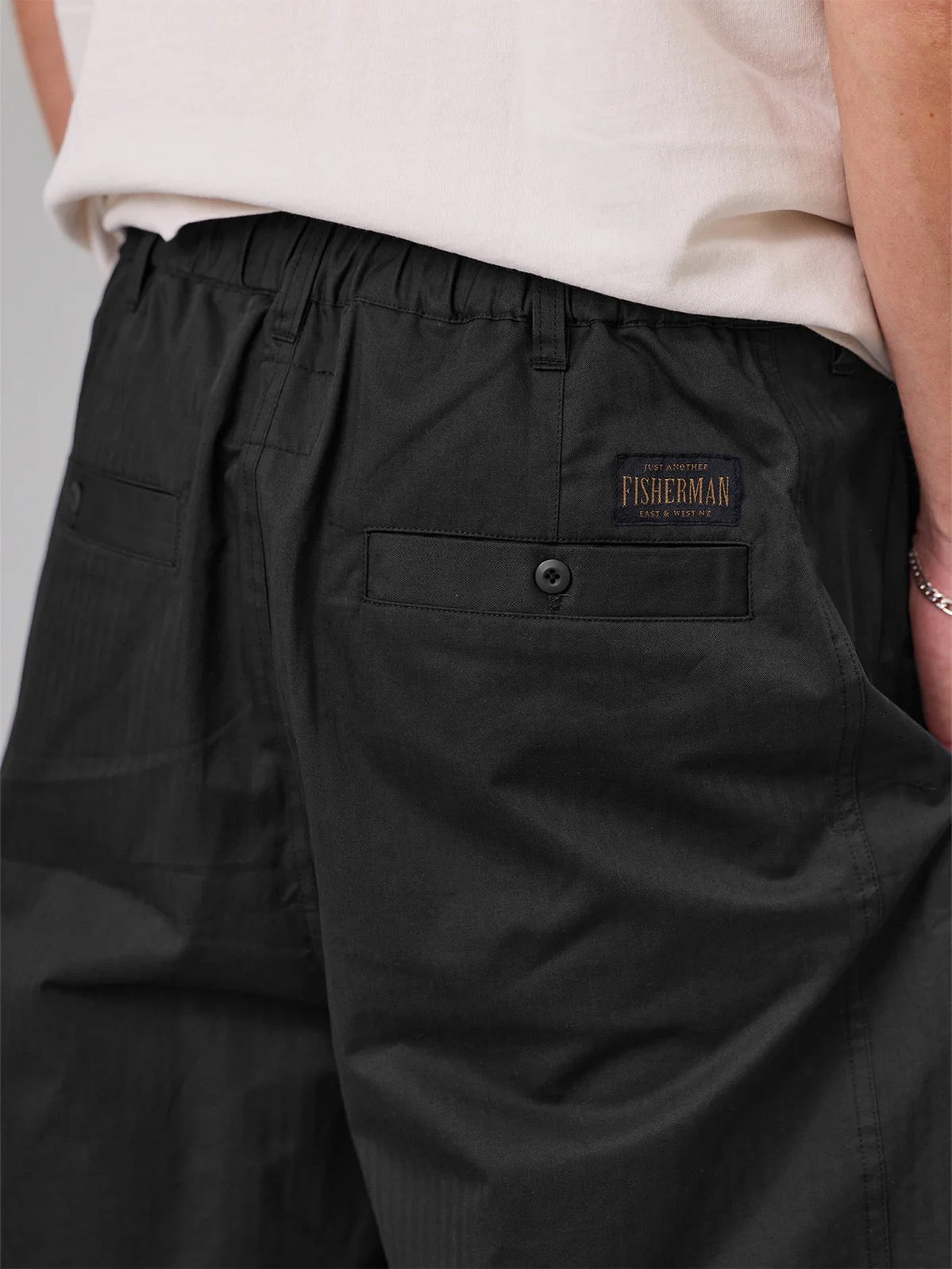 Just Another Fisherman Herring Shorts- Black