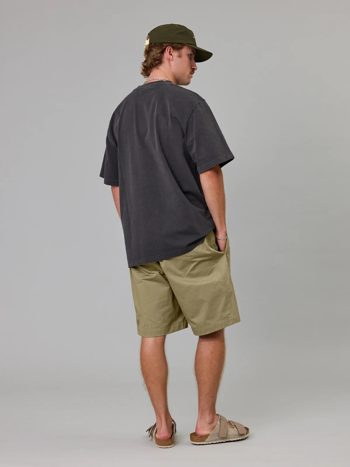 Just Another Fisherman Herring Shorts- Light Khaki