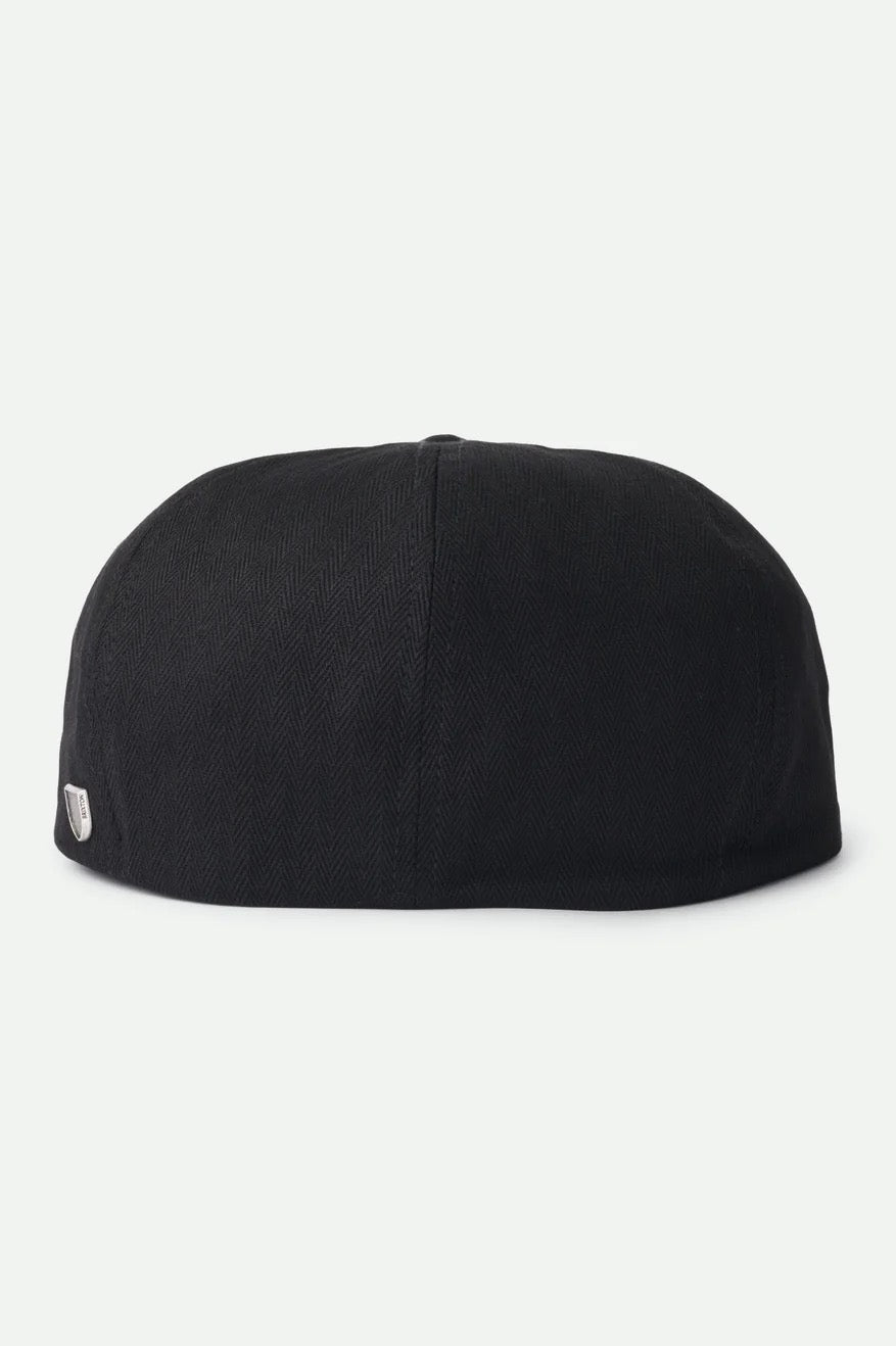 Brixton Brood Snap Cap Black
