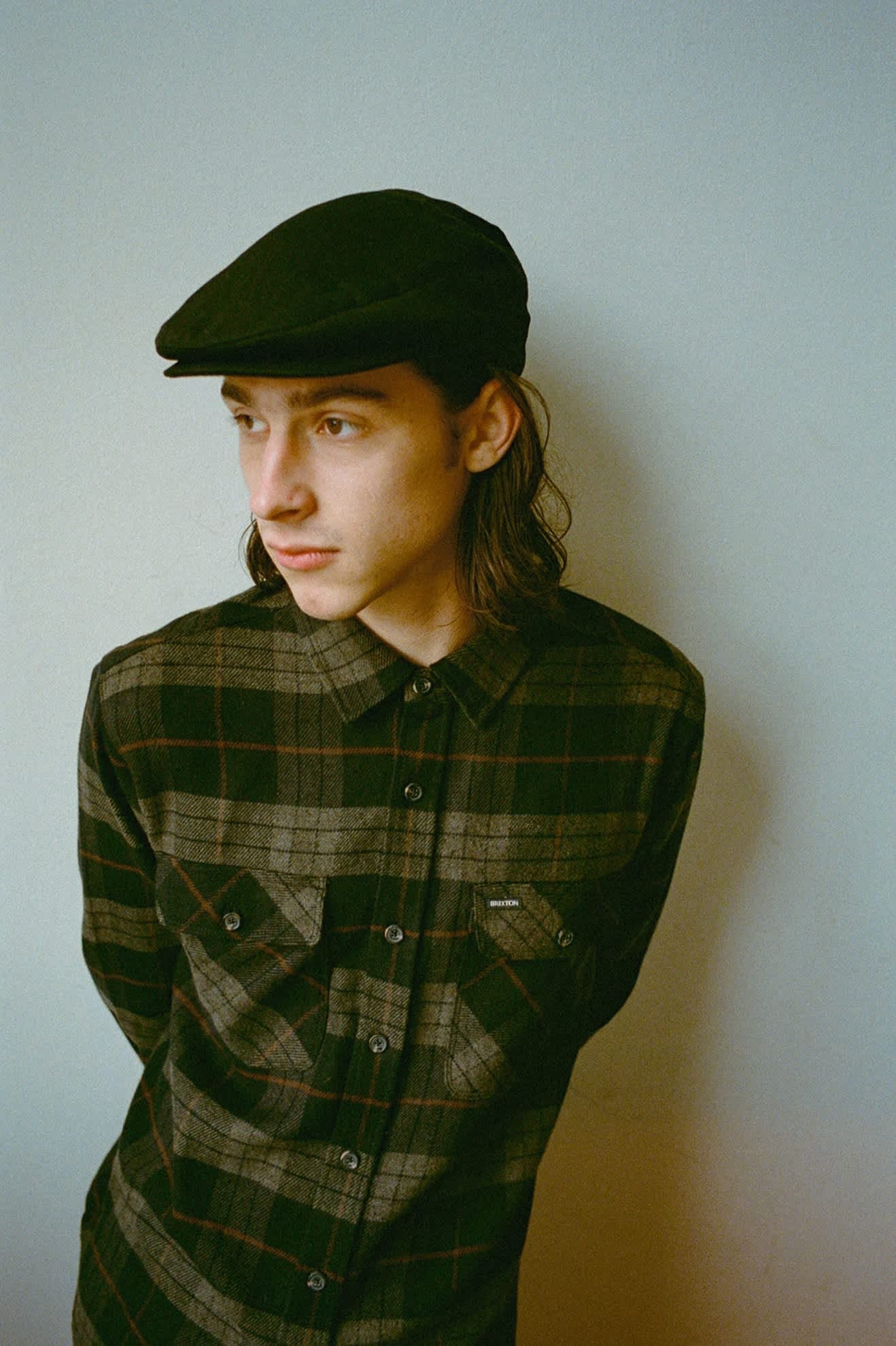 Brixton Hooligan Snap Cap Black