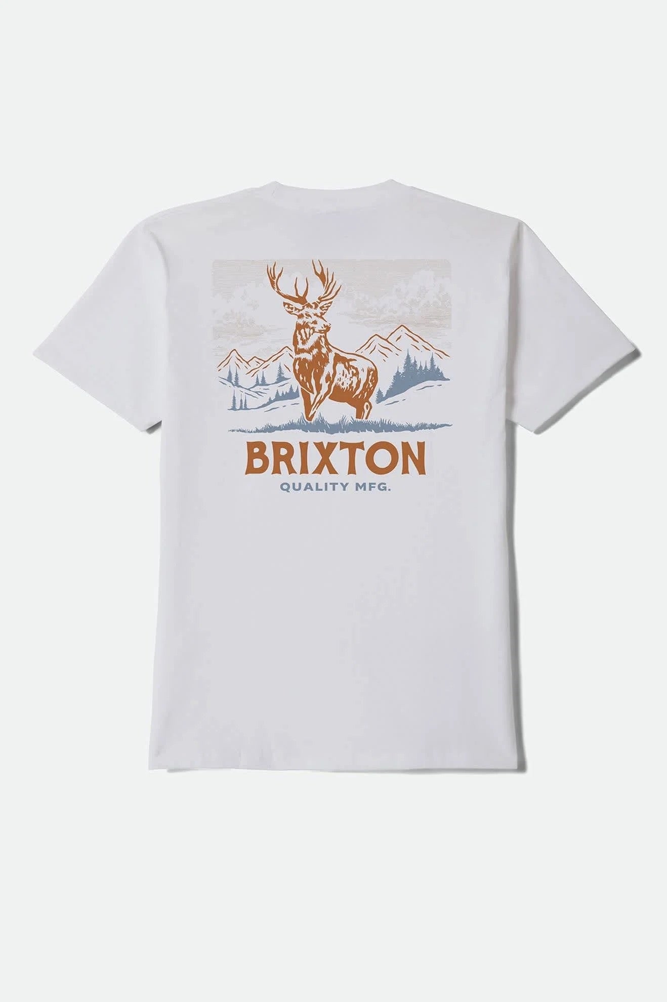 Brixton Oakmont Standard Tee White