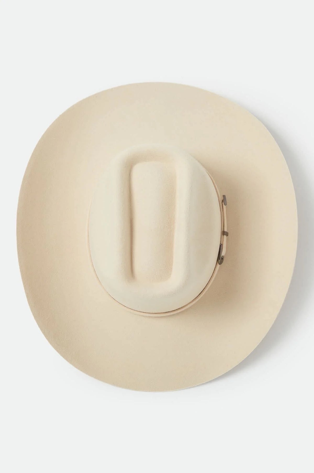 Brixton Prescott Brick Top Cowboy Hat Wax Paper
