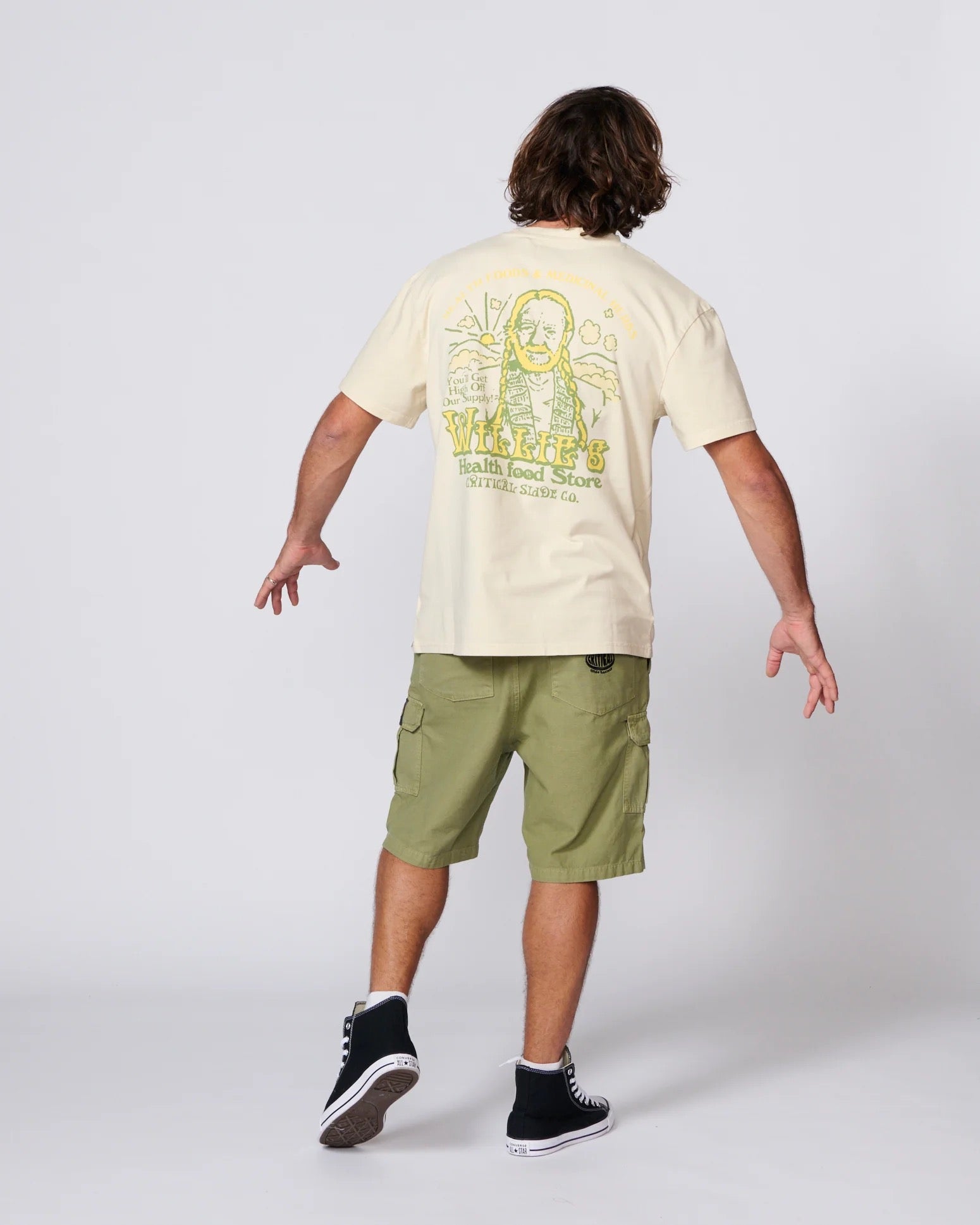 Critical Slide Vitamin Cowboy Tee Ecru