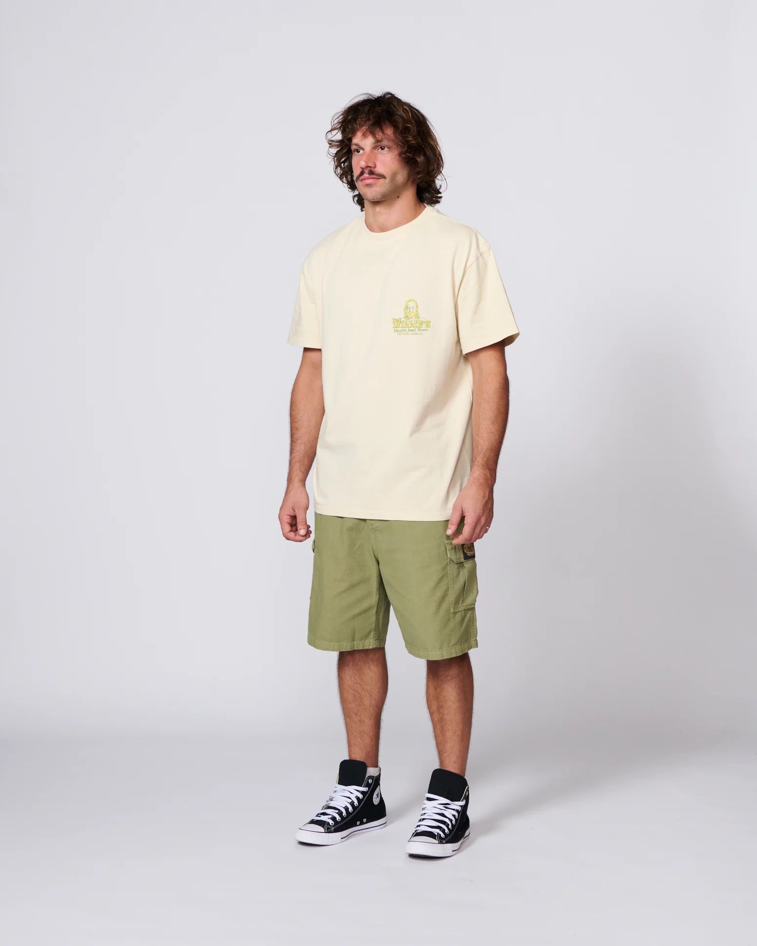 Critical Slide Vitamin Cowboy Tee Ecru