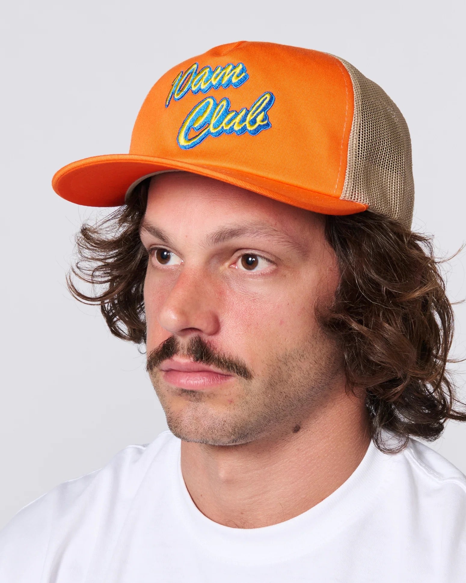 Critical Slide Club Trucker Cap Orange