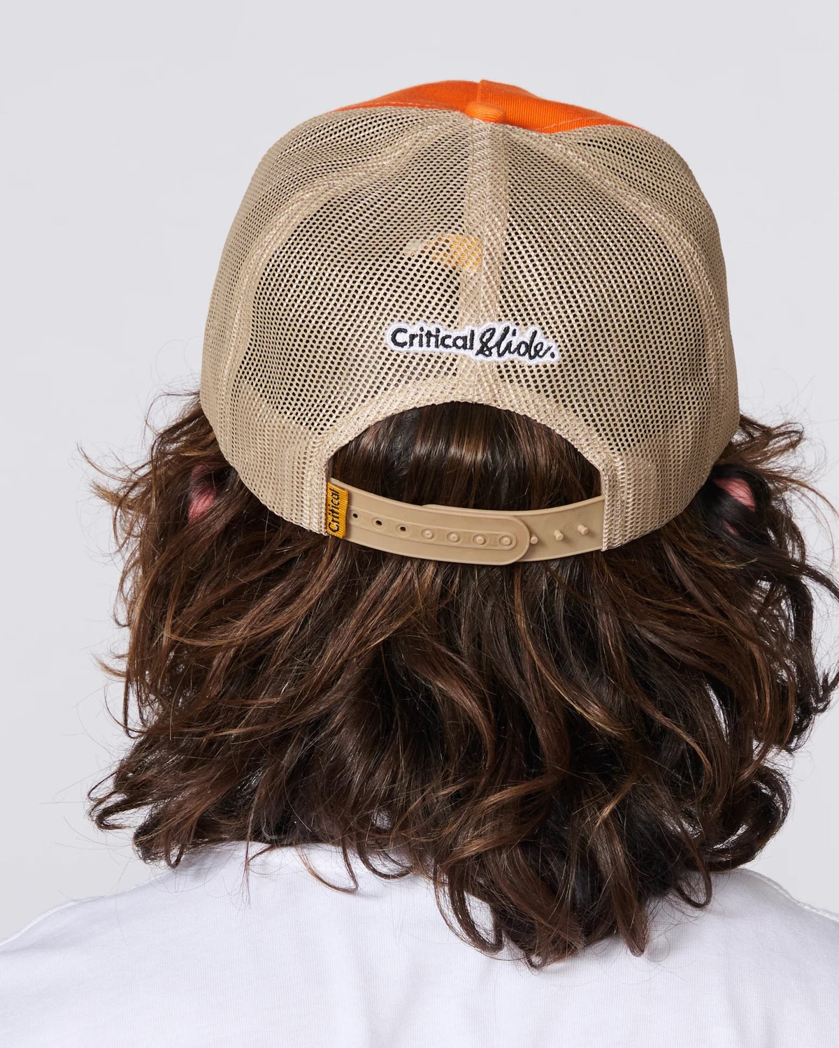 Critical Slide Club Trucker Cap Orange