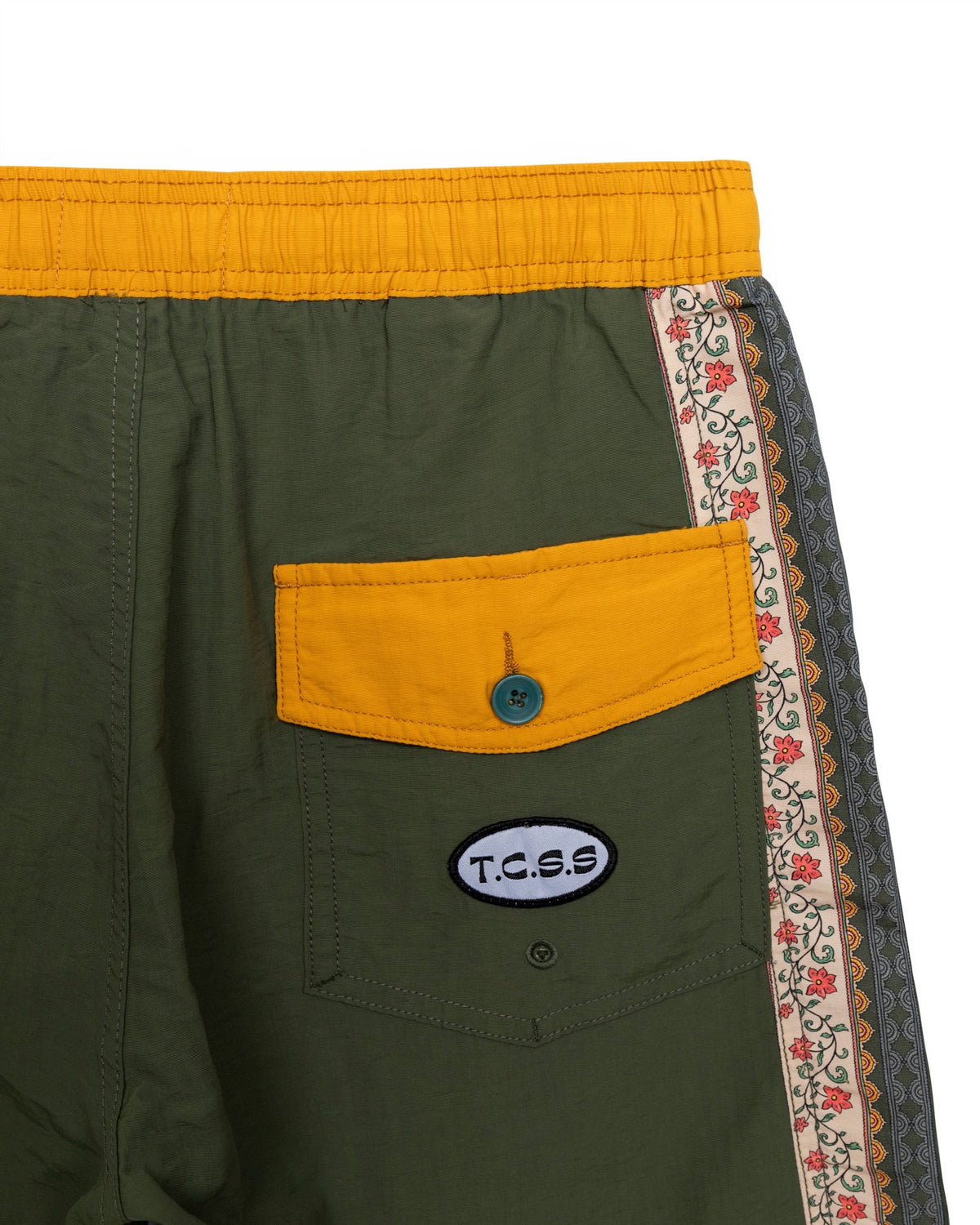 Critical Slide Mendoza 16" Mixed Tape Trunk Green