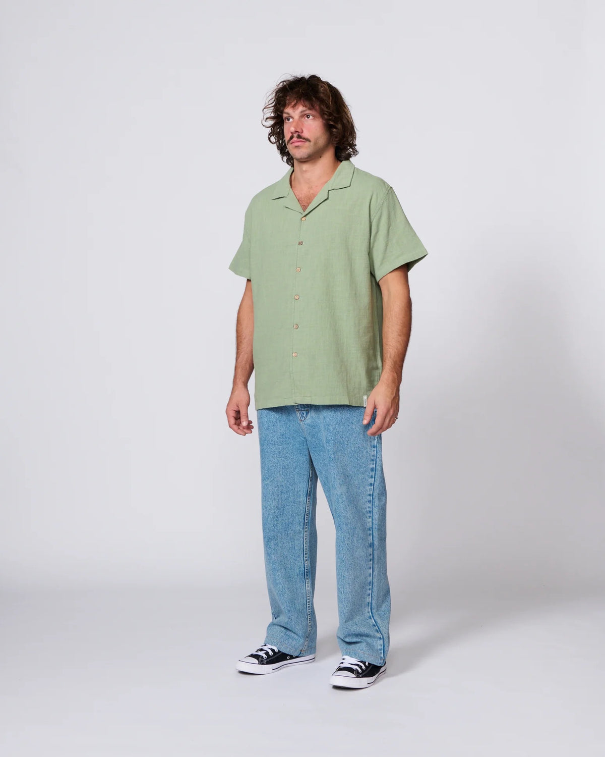 Critical Slide Ernie Resort S/S Shirt Seagrass