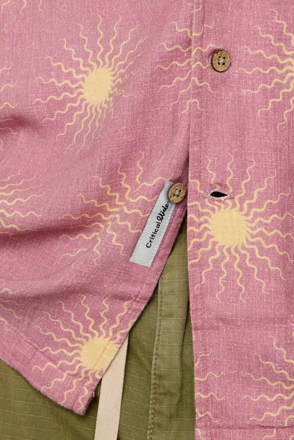 Critical Slide Sun Salute Resort SS Shirt Dusty Rose