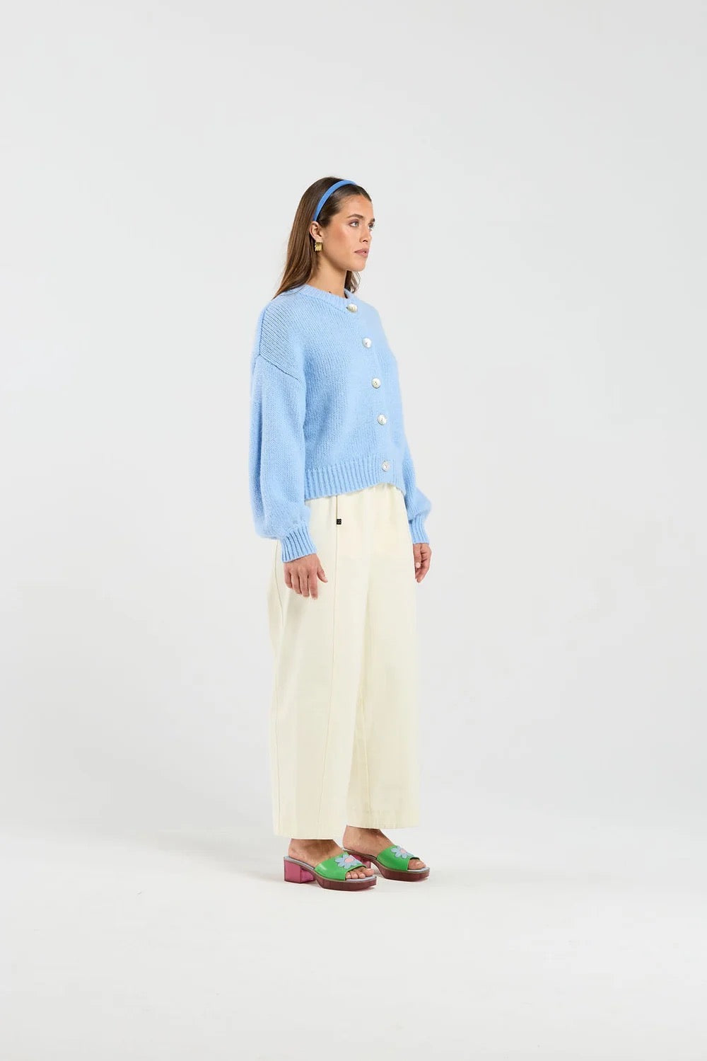 Thing Thing Chloe Cardigan Bluebell