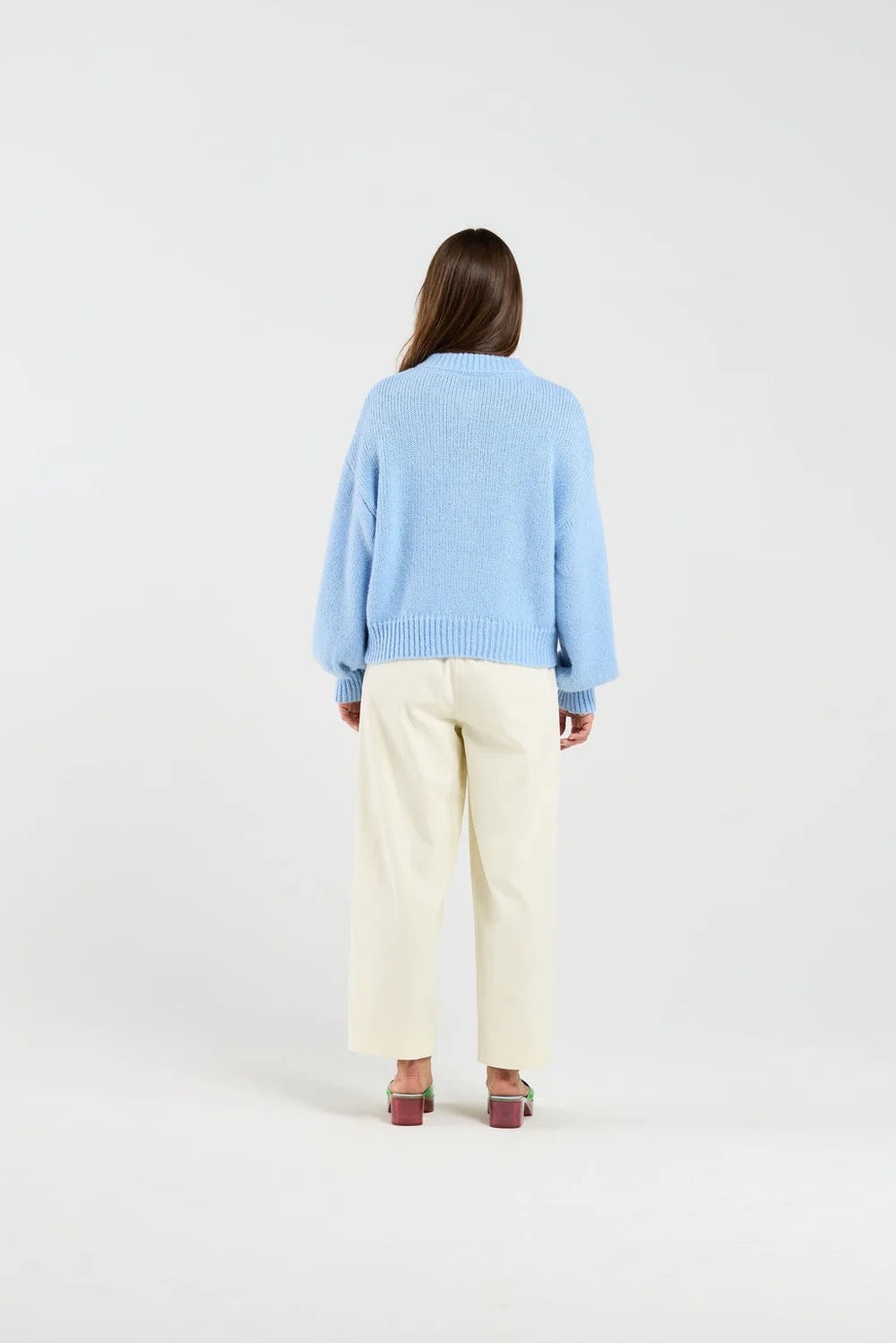 Thing Thing Chloe Cardigan Bluebell