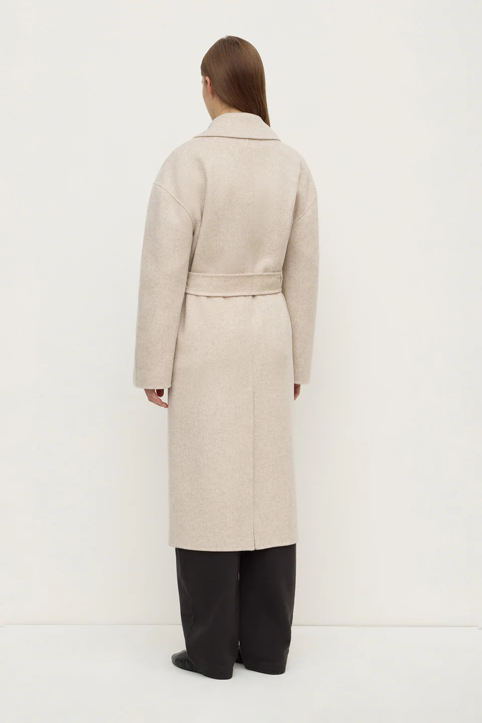 Assembly Ivy Wool Coat Oat Marle