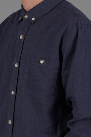 Just Another Fisherman Anchorage Shirt Blue