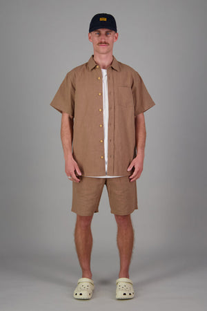 Just Another Fisherman Dinghy Shorts Brown