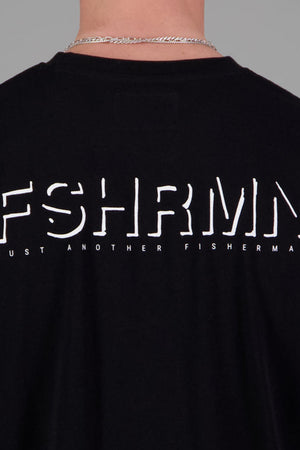 Just Another Fisherman FSHRMN Tee - Black