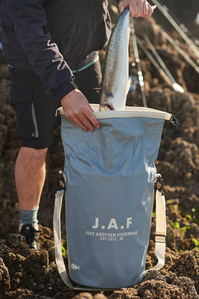 Just Another Fisherman Galley Cooler Bag - Grey
