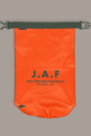 Just Another Fisherman Mini J.A.F Dry Bag Fluro Orange