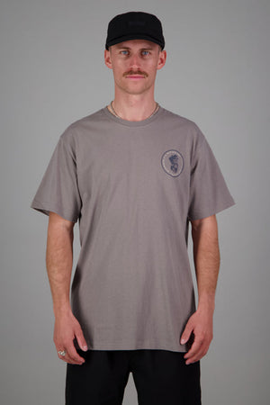 Just Another Fisherman Old Sea Dog Tee Grey