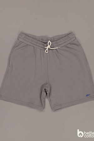 Just Another Fisherman Stamp Track Shorts - Grey