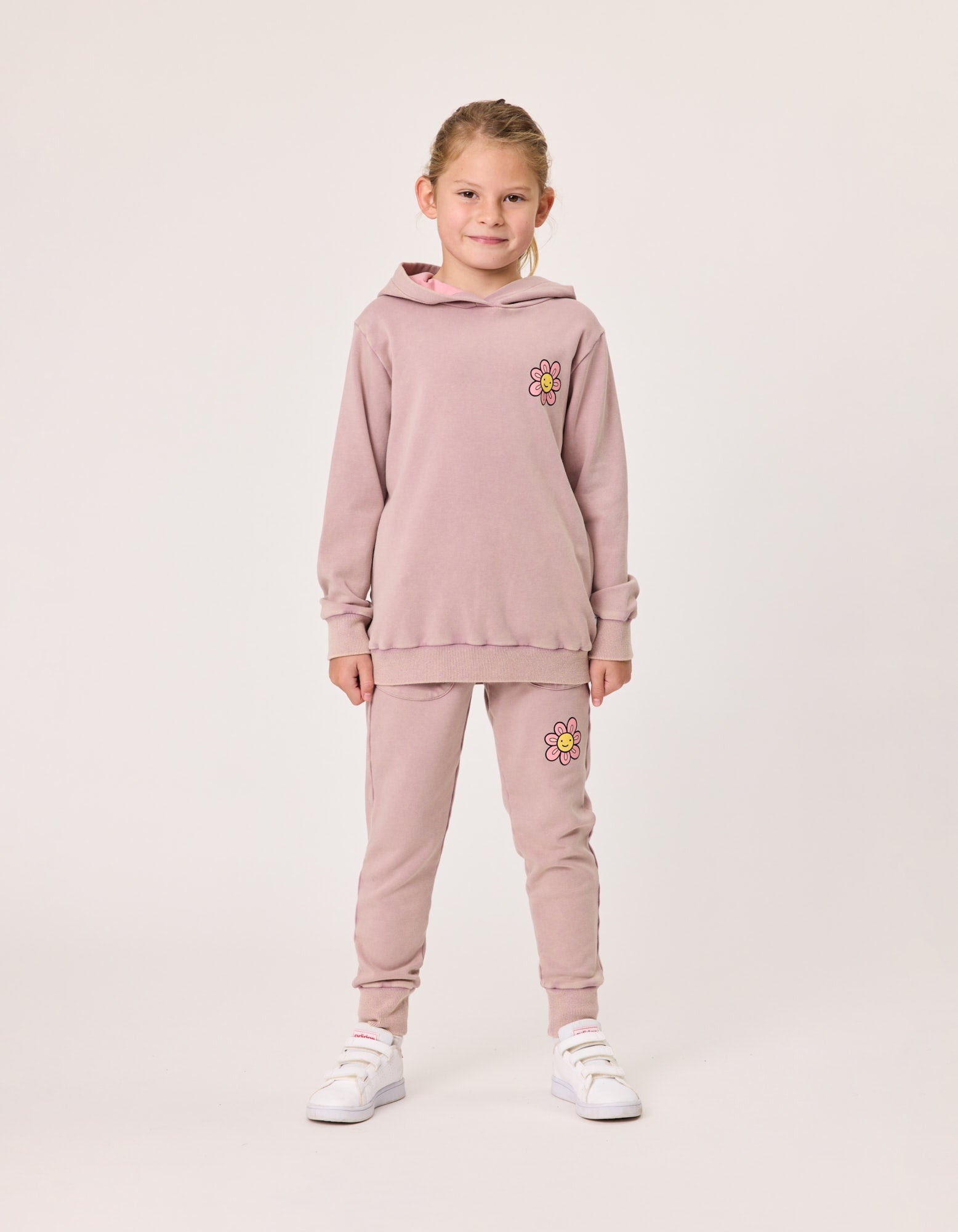 Kissed by Radicool Daisy Acid Wash Relaxed Pant