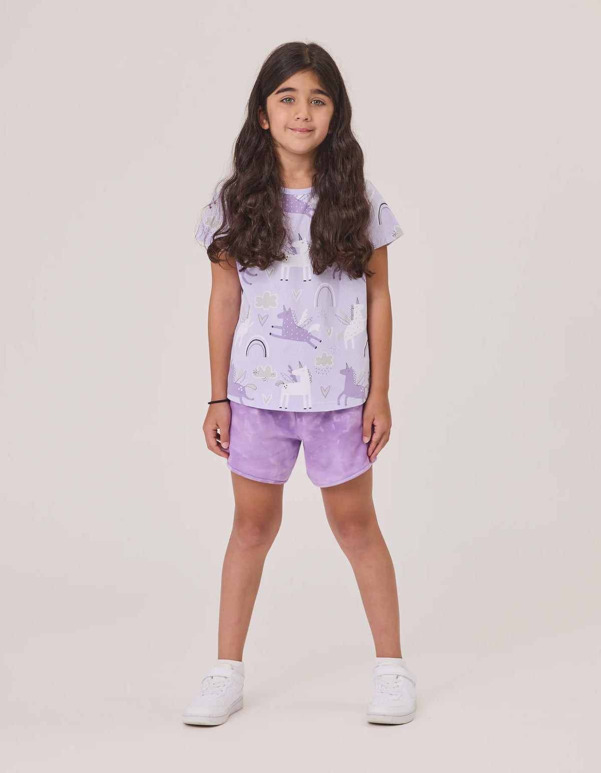 Kissed by Radicool Amethyst Tie Dye Short