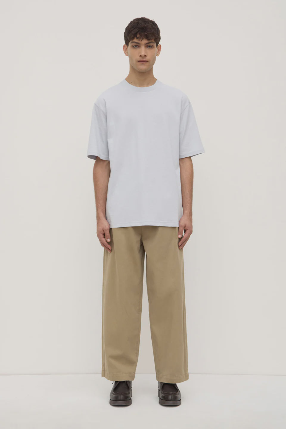 Assembly Knox Organic Oversized Tee Blue Haze