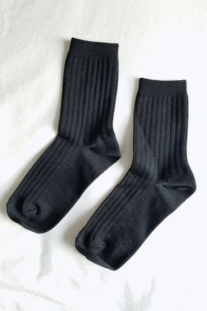 Le Bon Shoppe Her Socks - Mc Cotton - True Black
