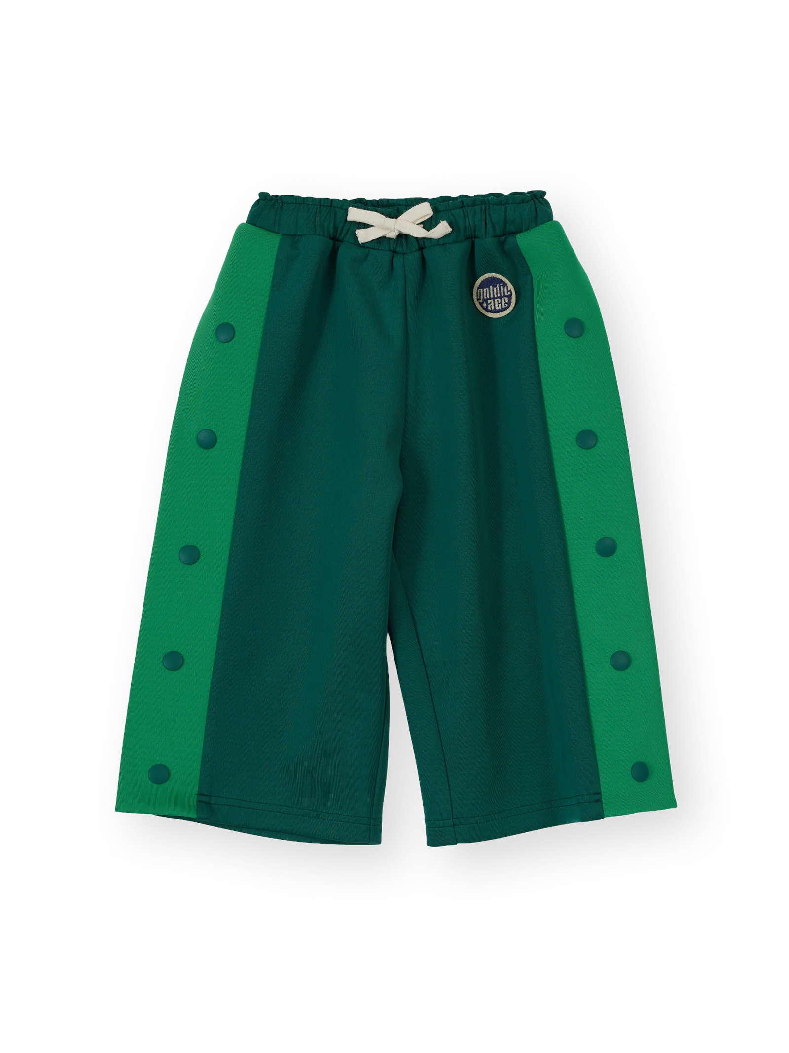 Goldie + Ace Logo Track Snap Pant Green
