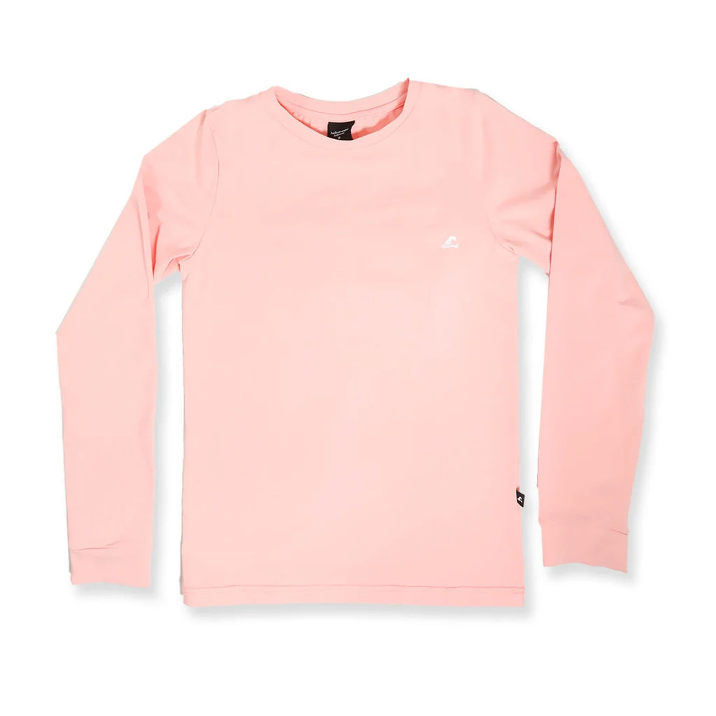 Hello Stranger Girls Lovers L/S Tee Light Pink