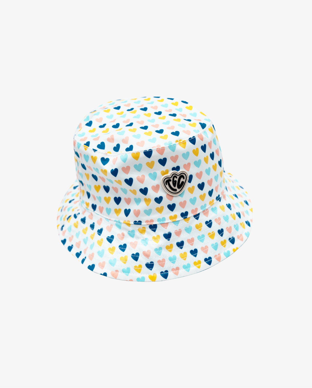 The Girl Club Lucky Hearts Reversible Bucket Hat