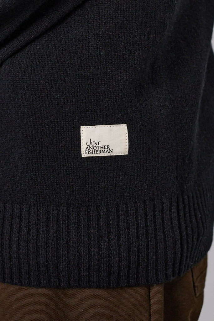 Just Another Fisherman Merino Sea Crew Black