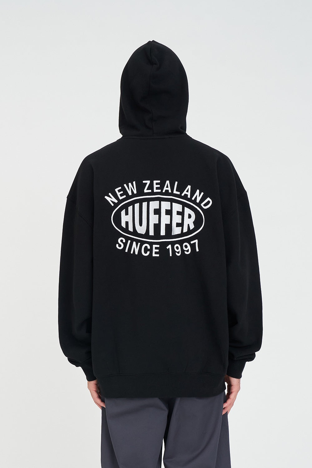 Huffer Mens Saturday Hood/Homer Black