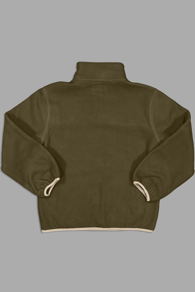 Just Another Fisherman Mini Ranger 1/4 Zip Khaki