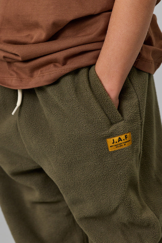 Just Another Fisherman Mini Ranger Trackpants Khaki