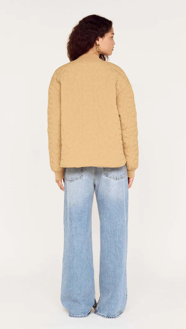 Mink Pink Sanna Puffer Jacket Stone