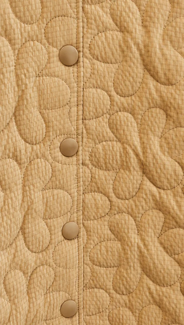 Mink Pink Sanna Puffer Jacket Stone