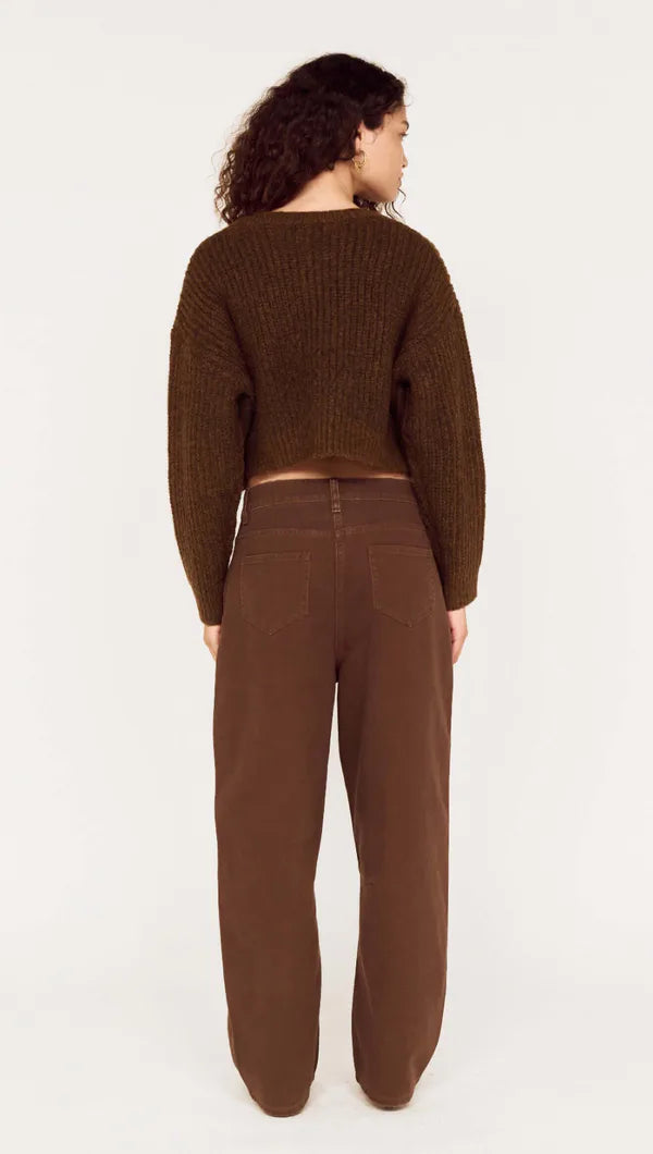 Mink Pink Cyra Cardi Chocolate