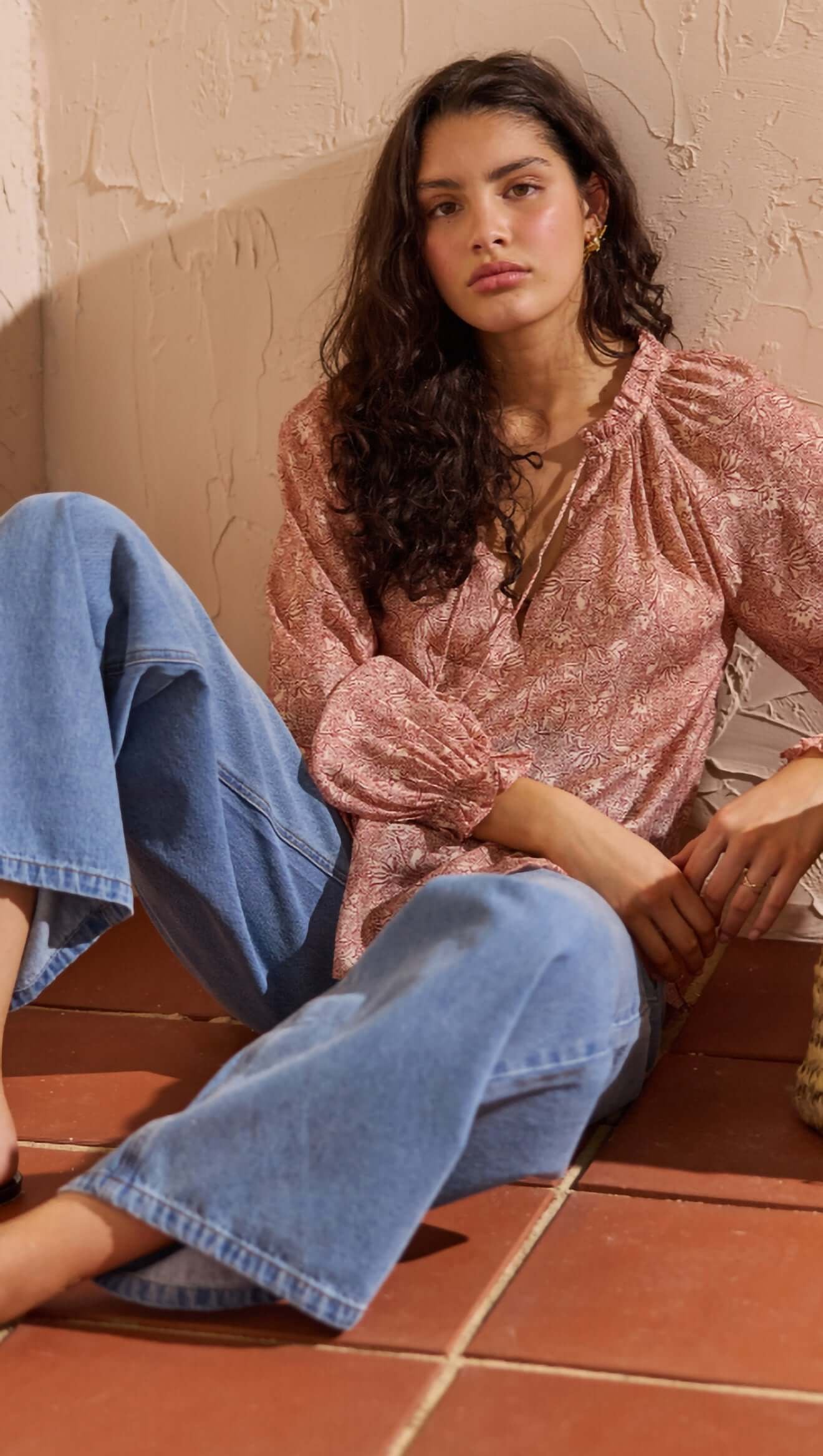 Mink Pink Yasmin Blouse